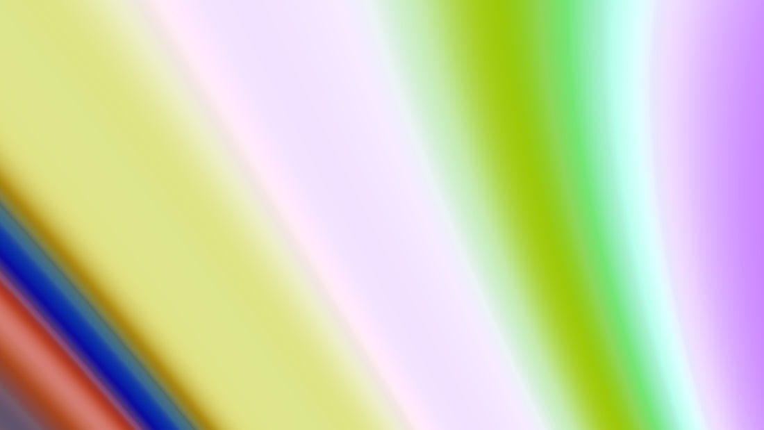 Diagonal gradient of pastel colors with soft light.