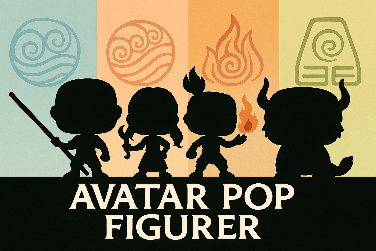 Avatar The Last Airbender POP figurer