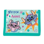 STITCH & ANGEL - Set av Plånbok + Nyckelring - 2 Pc. Vamos