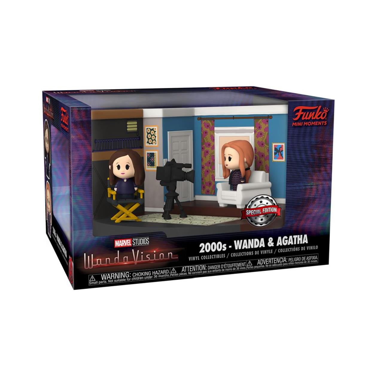 Funko Pop! Mini Moments: WandaVision - 2000s - Wanda och Agatha (Special Edition) Funko