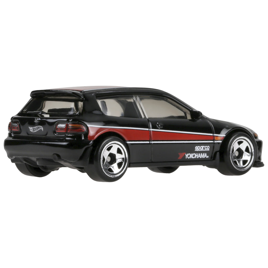 Mattel Hot Wheels: 90-talets Gatubild - '92 Honda Civic EG (JCB56) Mattel