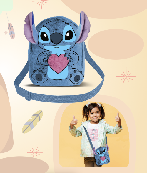STITCH - Kärlek - Mini Får Axelremsväska '20x15x8cm' Karactermania