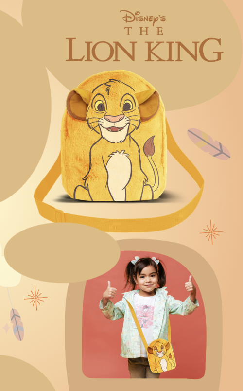 SIMBA - Mini Fuskpäls Axelremsväska '20x15x8cm' Karactermania