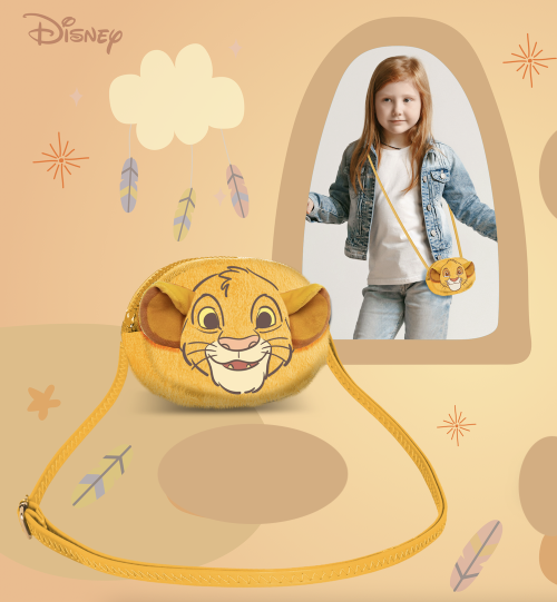 SIMBA - Mini Furry Axelremsväska '20x15x6cm' Karactermania