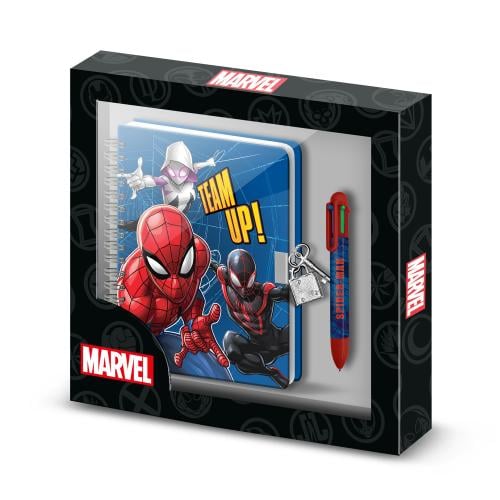 SPIDERMAN - Presentbox - Dagbok + Penna Karactermania