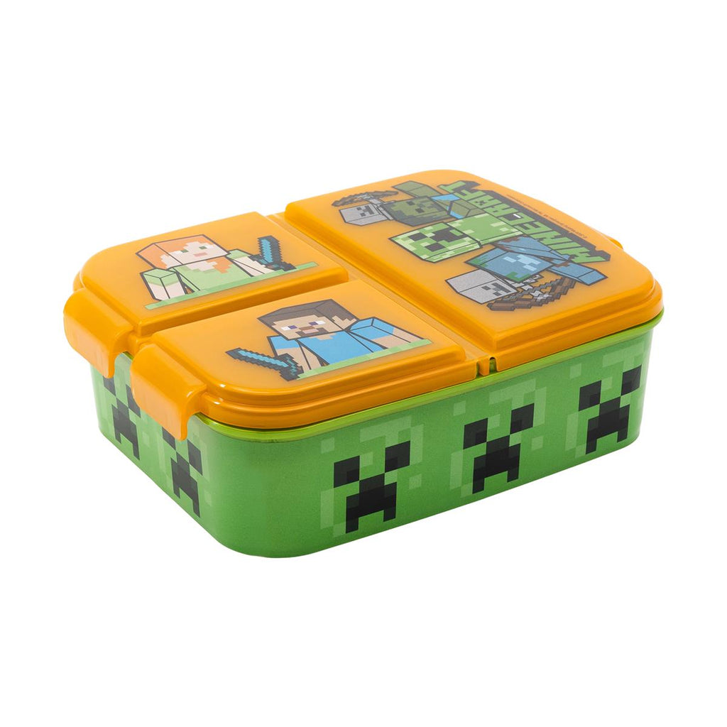 Minecraft - Multi Compartment Smörgåsbox Stor Stor