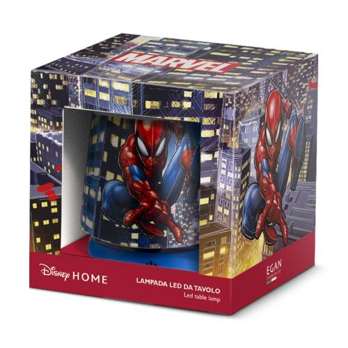 SPIDER-MAN - Uppladdningsbar Bordslampa LED - 11cm Egan