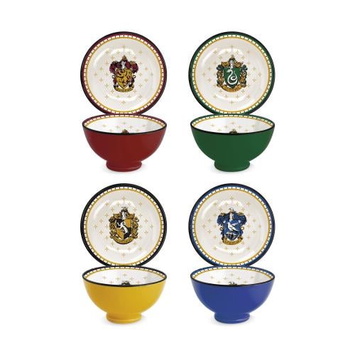HARRY POTTER - The 4 Houses - Set of 4 Bowls 14oz Egan