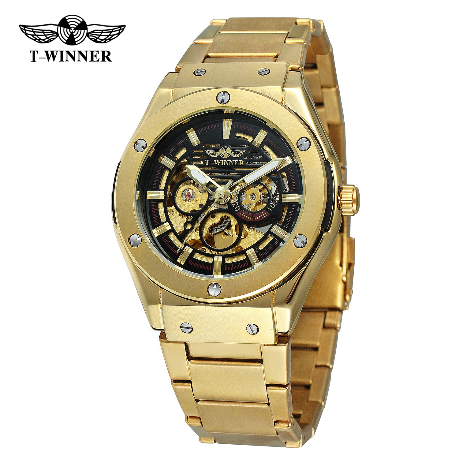 Winner Armbandsur WRG8107M4G4 - Mekanisk Elegans Runns