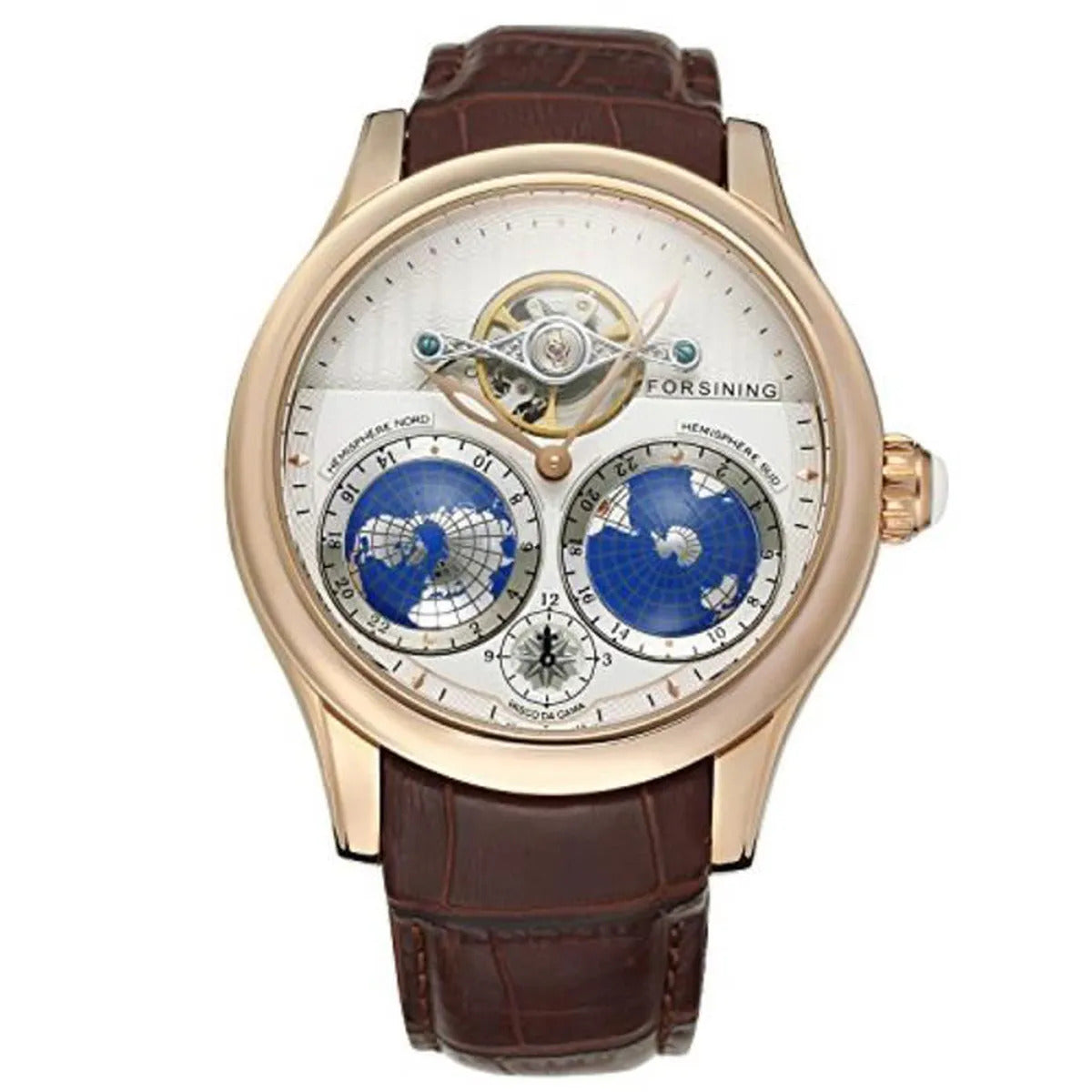 Forsining Herrklocka - Elegant Mekanisk Design Forsining