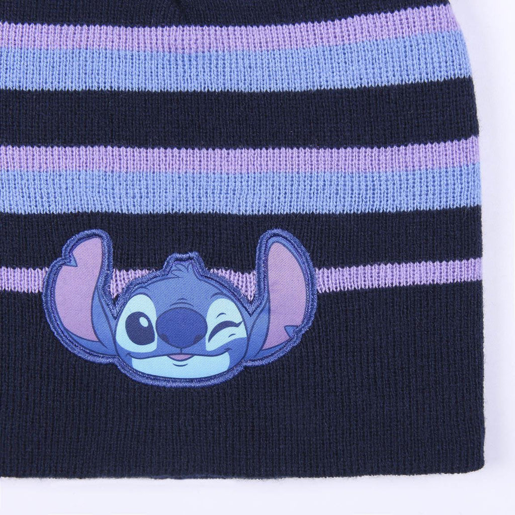 LILO & STITCH - Jacquard Pompon Beanie - Barn Cerda