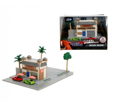 FAST & FURIOUS - Toretto's Café NanoScene Jada Toys