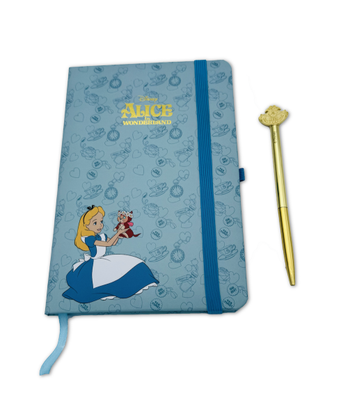 ALICE I UNDERLANDET - Premium Pack A5 Anteckningsblock + Penna Cerda