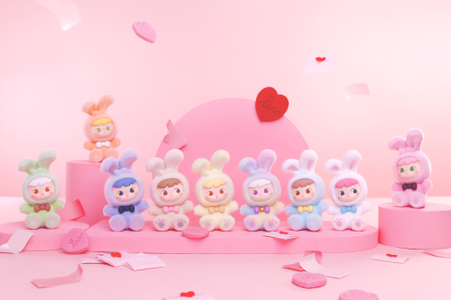 CIMMY - Kärleksbrev - Utställning av 18 Mini Figurer 8cm - Mysterieboks Art Toys