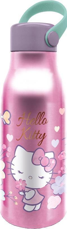 HELLO KITTY - Aluminiumflaska med Handtag - 760ml Stor