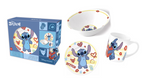 STITCH - Middagsset - Mugg 325ml + Skål + Tallrik 3 delar Stor