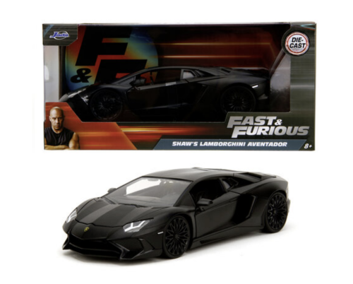 FAST & FURIOUS - Shaw's Lamborghini Aventador - 1:24 Jada Toys
