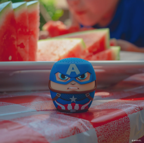 MARVEL - Captain America - Mini Bluetooth-högtalare - Bitty Boomers Bitty Boomers