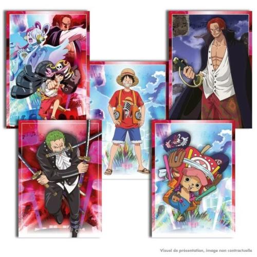 ONE PIECE RED - Panini Samlarkort - Box med 20 kort + 1 Häfte - FR Panini Manga