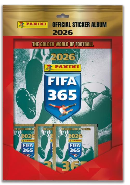 FIFA 365 - Panini Startpaket (1 album + 30 klistermärken) Panini Manga