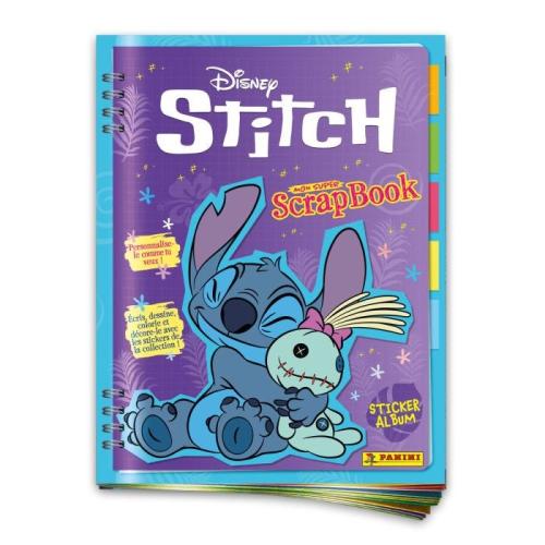 DISNEY - Stitch Panini Starter Pack 1 Albun + 3 Packets Stickers - FR Panini Manga