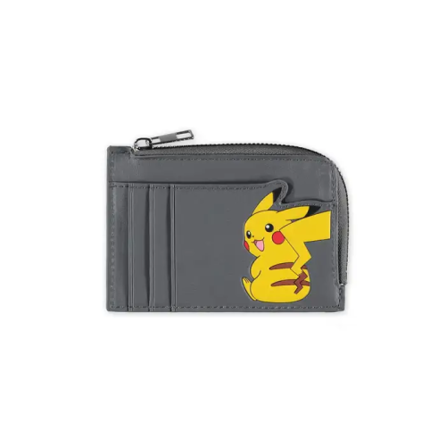 POKEMON - Pikachu - Grey Card Holder Difuzed