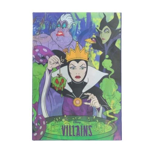 DISNEY VILLAINS - Lenticular Anteckningsblock - Size A5 Grupo Erik