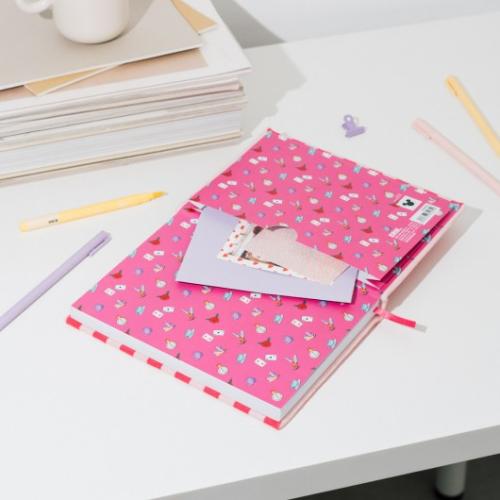 ALICE - Cheshire Cat - Premium gosedjur Anteckningsblock - Size A5 Grupo Erik