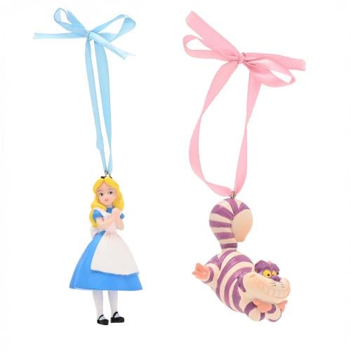 DISNEY - Alice & Cheshire Cat - Set av 2 Hängande Dekorationer Widdop