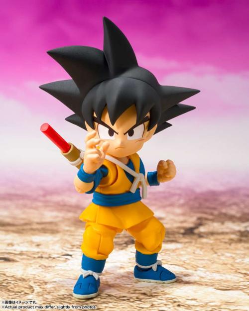 DRAGON BALL DAIMA - Mini Son Goku - Figur S.H. Figuarts 7cm Bandai Tamashii Nations