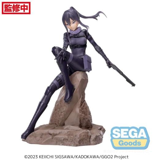 SWORD ART ONLINE GUN GALE ONLINE - Pitohui - Figur Luminasta 20cm Sega Goods