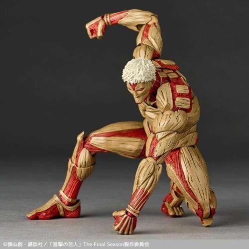 ATTACK ON TITAN - Armored Titan - Figurine Revoltech A.Y. 17cm Runns