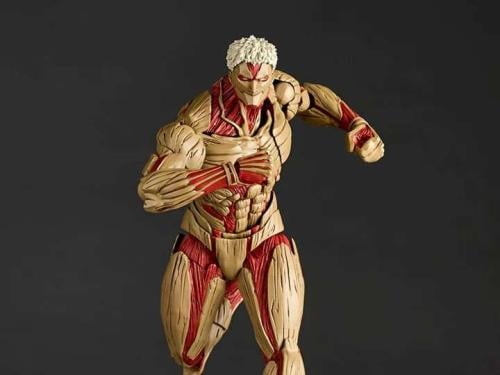 ATTACK ON TITAN - Armored Titan - Figurine Revoltech A.Y. 17cm