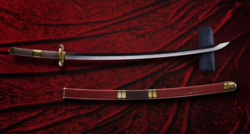 ONE PIECE - 3 svärd av Roronoa Zoro - Replica Proplica 95cm Bandai Tamashii Nations