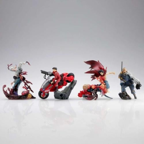 AKIRA - Miniq Part. 4 - Display Kessen Box (6 Figurer) Runns