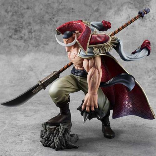 ONE PIECE - Vit Skägg - Figur Neo-Maximum P.O.P. 30cm Megahouse