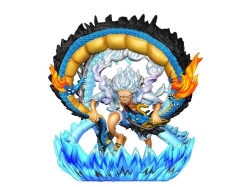 ONE PIECE - Logbox Re Birth Gear 5 - 4 Figur Set Petitrama 9cm Megahouse