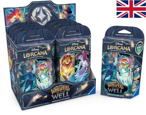 DISNEY - Lorcana - Trading Cards 8 Starters Box Chapter 10 - EN Ravensburger