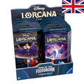 LORCANA REPRINT - Trading Cards Boite de 8 Starters Chapitre 2 - UK Ravensburger