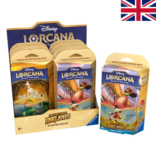DISNEY - Lorcana - Trading Cards 8 Starters Box Kapitel 3 - UK Ravensburger