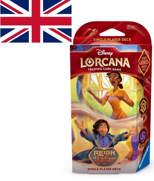 DISNEY - Lorcana - Trading Cards Starters Tiana/Bruno Kapitel 8 - EN Ravensburger