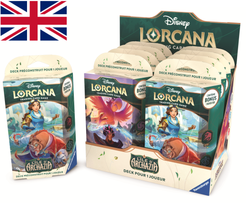 DISNEY - Lorcana - Trading Cards 8 Starters Box Chapter 7 - EN Ravensburger