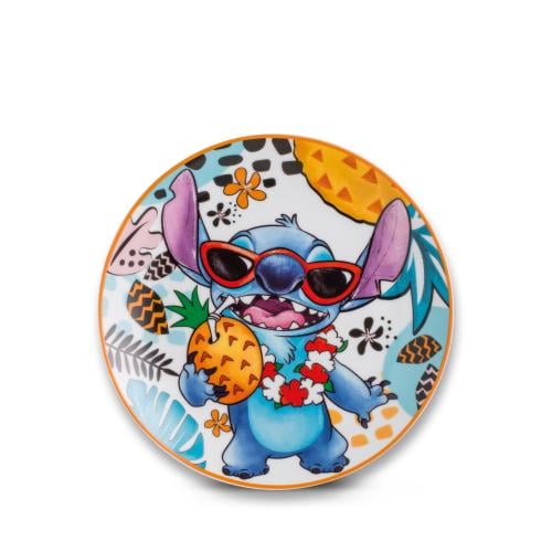 STITCH - Set av 2 D19cm Tallrikar - Vit Egan