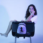 DISNEY 100 Years - Minnie - Mini faux-Läder Pearly Ryggsäck Cerda