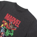 MARVEL - T-shirt i bomull - 4 karaktärer - Storlek L Cerda