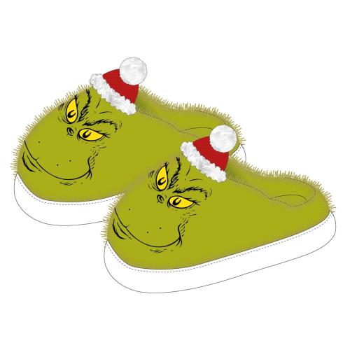 GRINCH - Jul - Huvud - Tofflor - S UK 7,5/8 Cerda