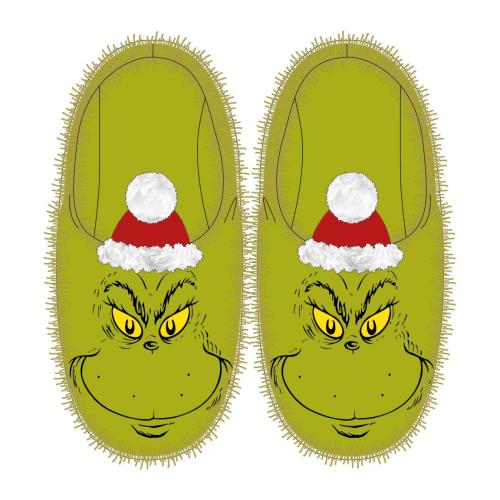 GRINCH - Jul - Huvud - Tofflor - S UK 7,5/8 Cerda
