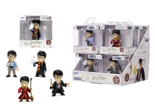 HARRY POTTER - Display av 2,5 tum Figurer - 4 Modeller - 12 stycken - Vågor 1 Jada Toys