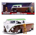 GUARDIANS OF THE GALAXY - Groot 1963 VW Bus Pickup - 1:24 Jada Toys