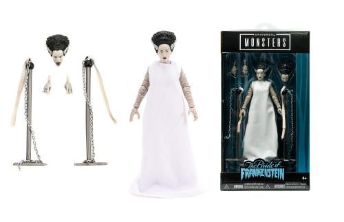 MONSTERS - Bride of Frankenstein - Figur metall - 15cm Simba Toys